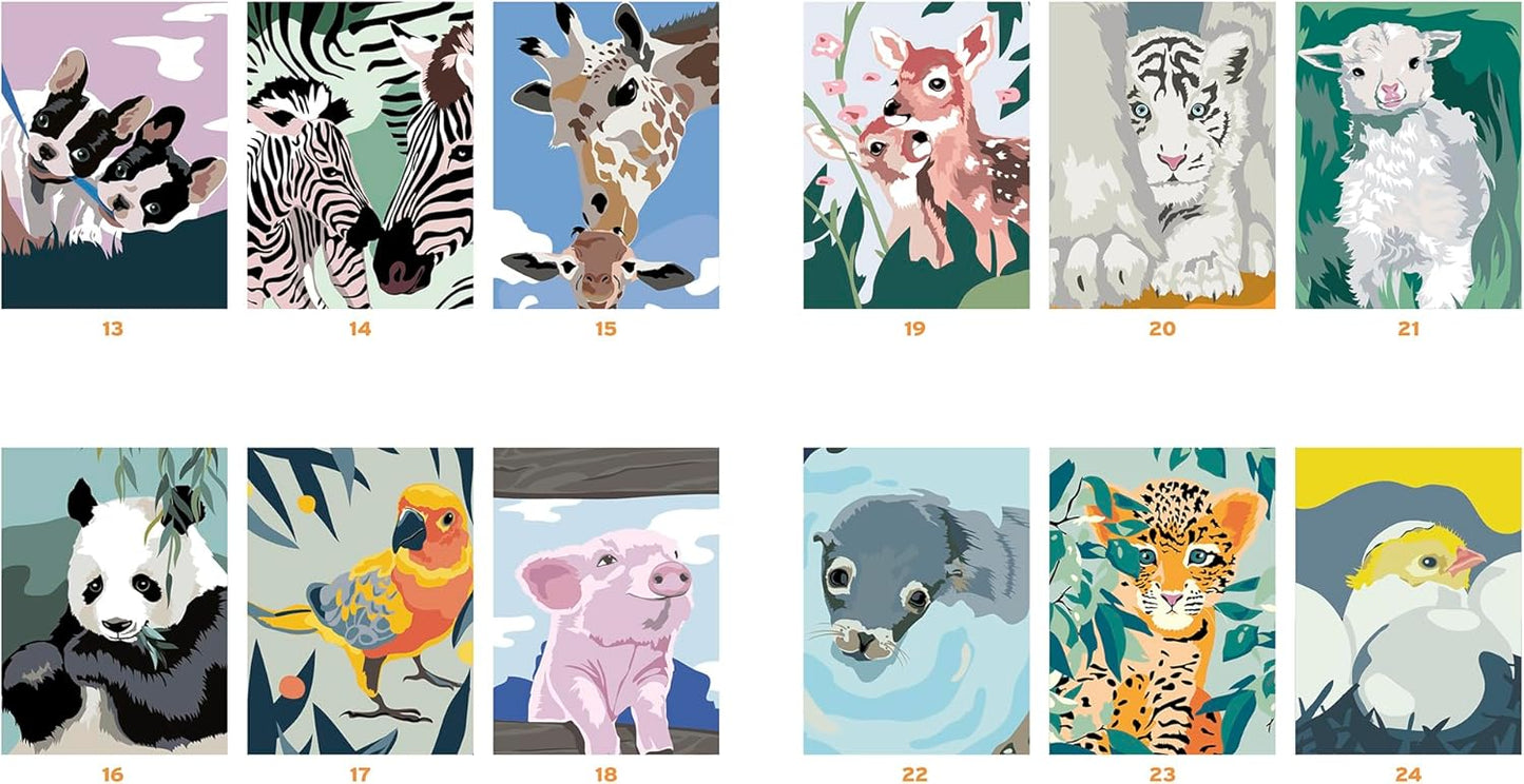 Coloriage Mystery Coloring Books (Adorable Animals)