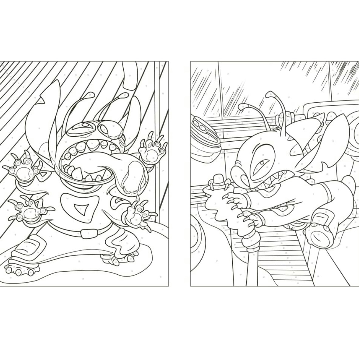 Easy Coloring By Numbers (Stitch
- 70 pages)