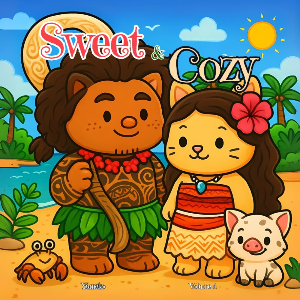 Alcohol Markers Coloring Book
: Sweet & Cozy Vol. 4