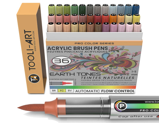 Tooli Art Brush Tip (Earth)
