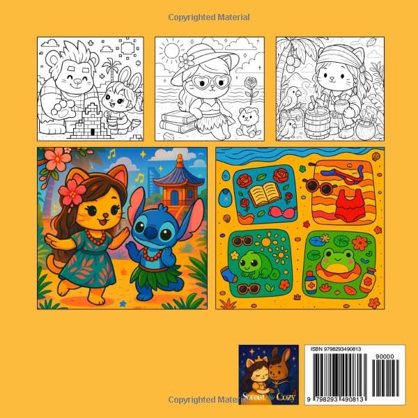 Alcohol Markers Coloring Book
: Sweet & Cozy Vol. 4