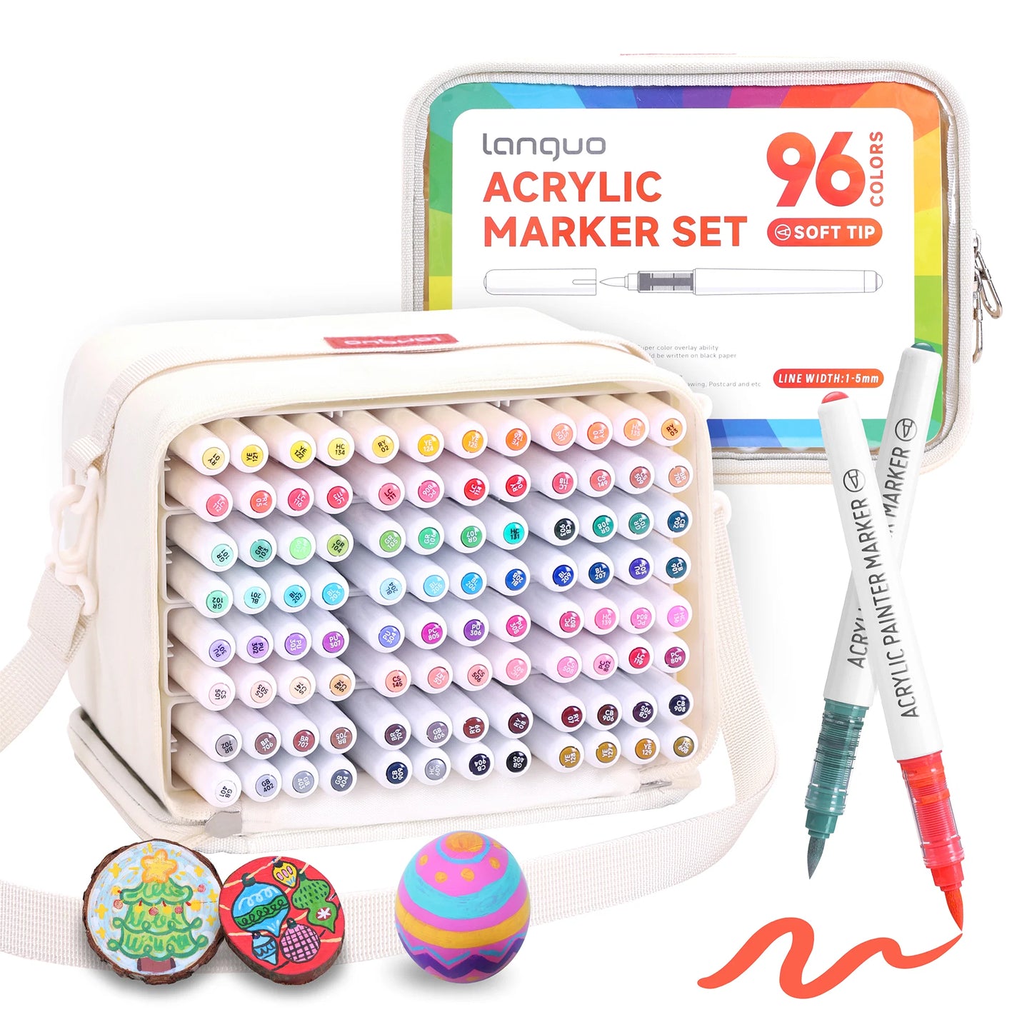 Languo Acrylic Markers (240 colors - Bag)