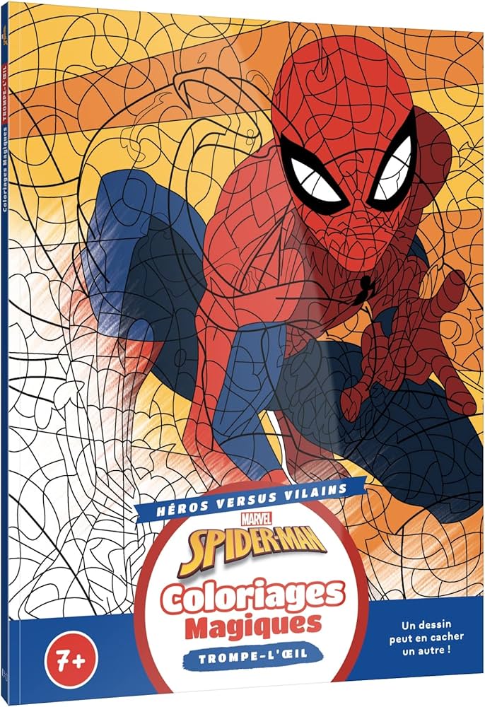 Kids Coloring Book: Spiderman