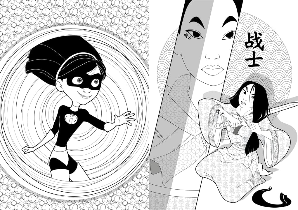 Girls Empowering Coloring Book