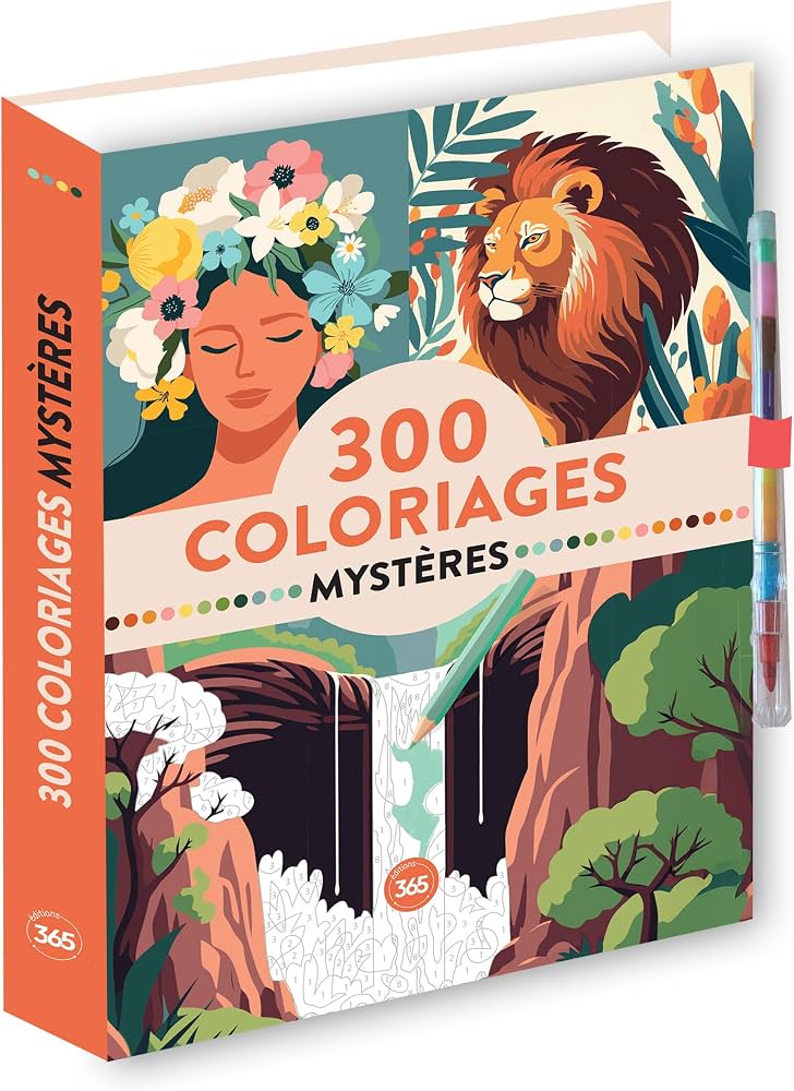 Coloriage Mystery Coloring Books (300 Mysteries)