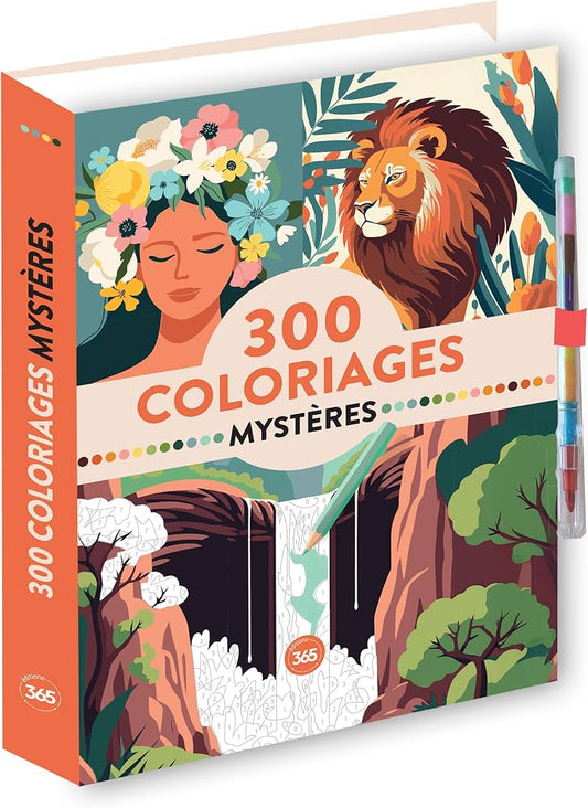 Coloriage Mystery Coloring Books (300 Mysteries)