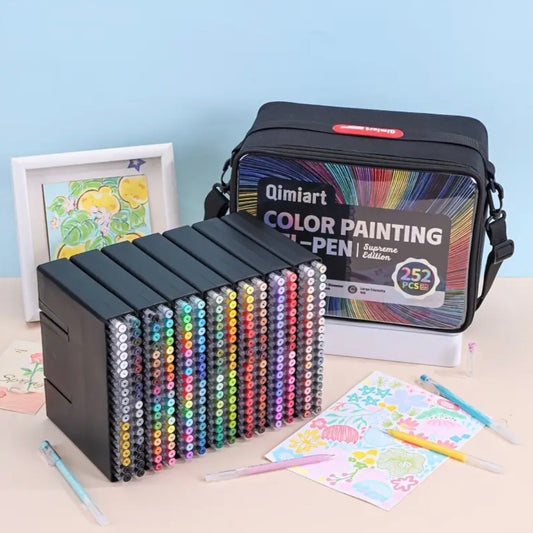 Languo X Qimiart Gel Pens (252 Colors)