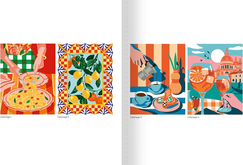 Coloriage Mystery Coloring Books (Italy)