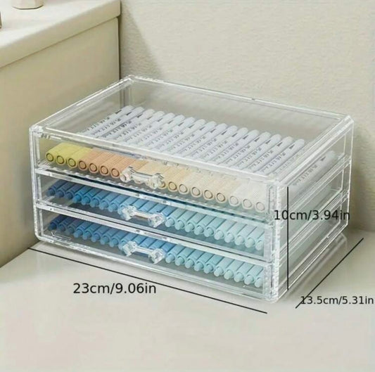 Acrylic Markers Drawers ادراج تنظيم للالوان