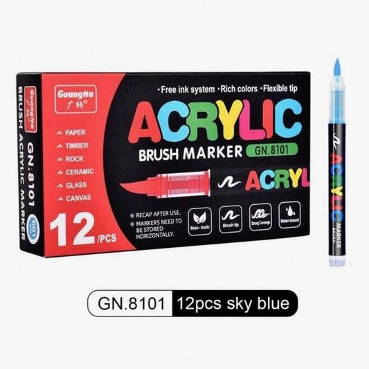 Acrylic Markers (Sky Blue 651)