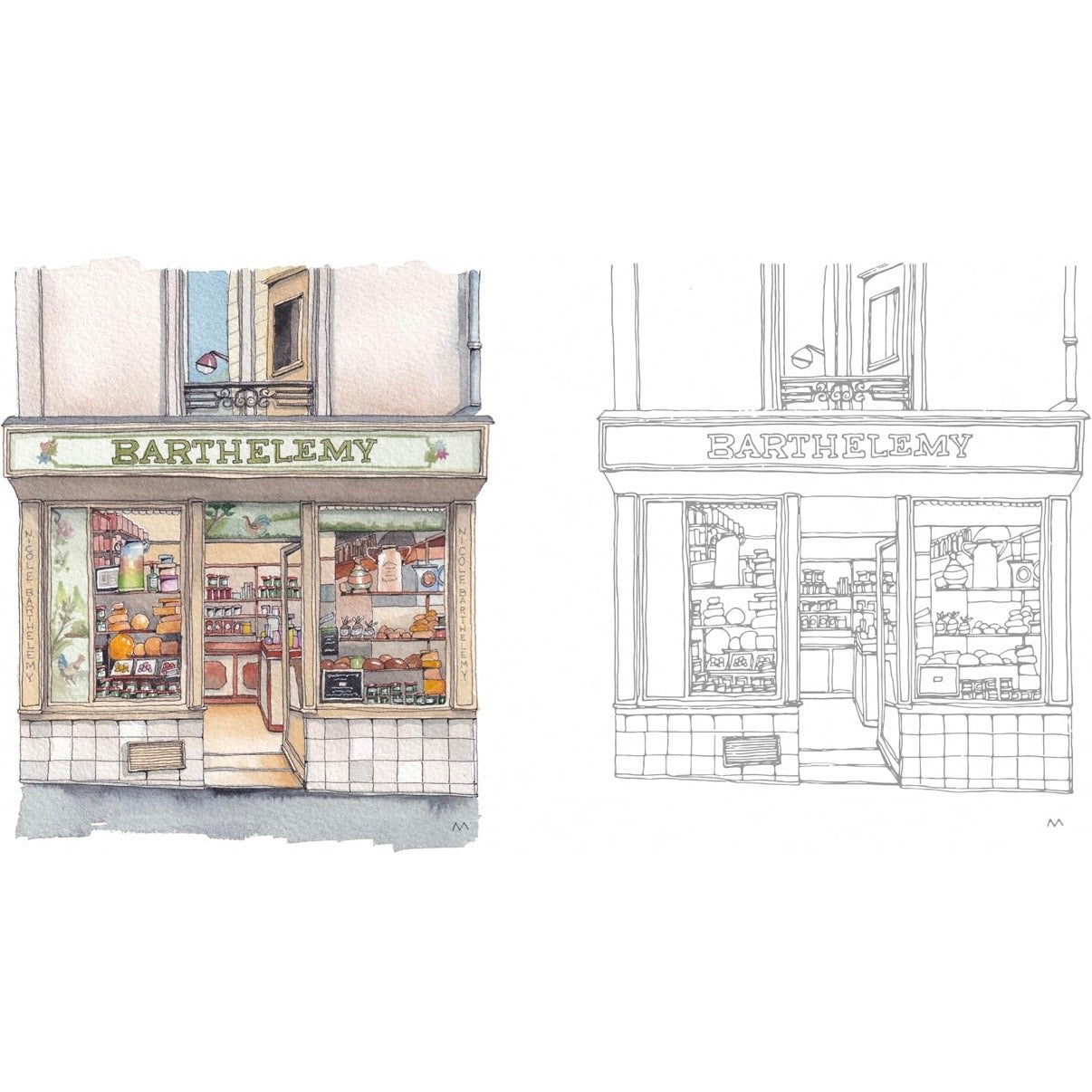 Urban Anna Watercoloring Book: From Paris With Love