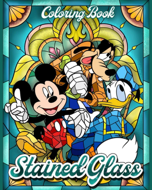 Stained Glass Coloring Book