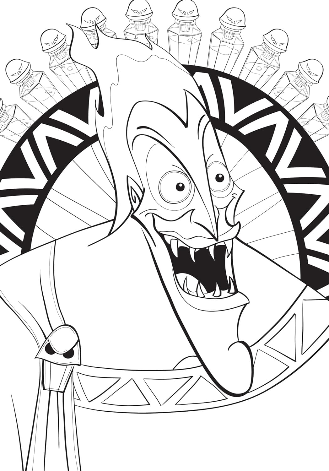Grand Bloc Mini Coloring Book (Portraits)