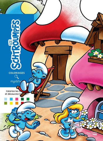 Coloriage Mystery Coloring Books (Smurfs)