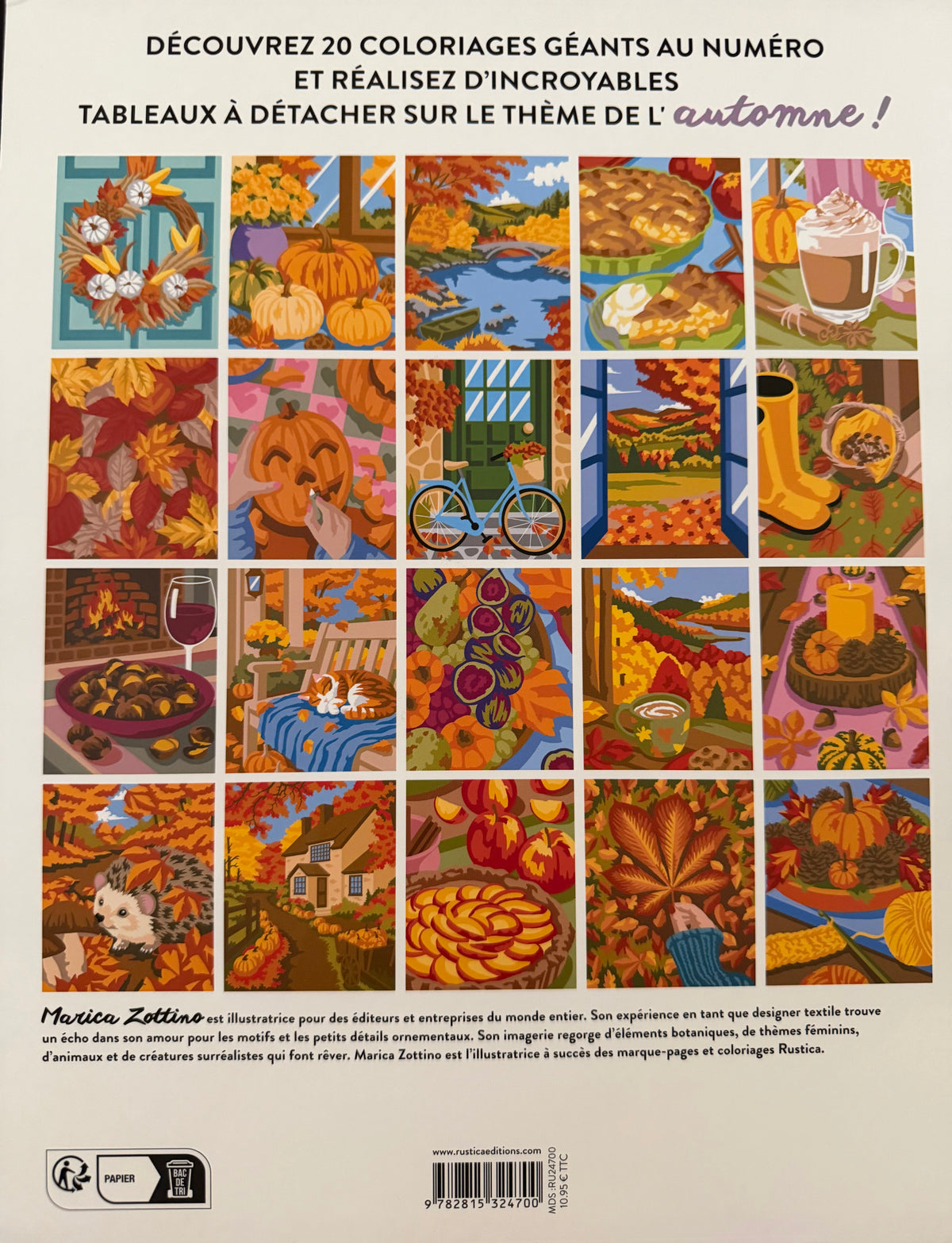 Coloriage Mystery Coloring Books (Single Numbers/ Autumn)