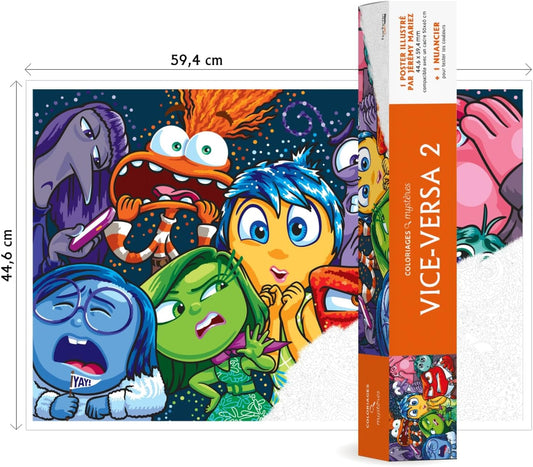 Coloriage Mystery Posters (Inside Out)
