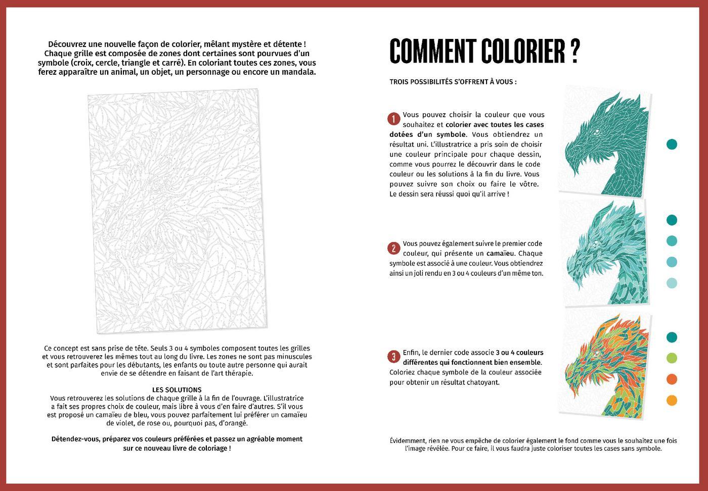 Coloriage Mystery Coloring Books (Symbols)