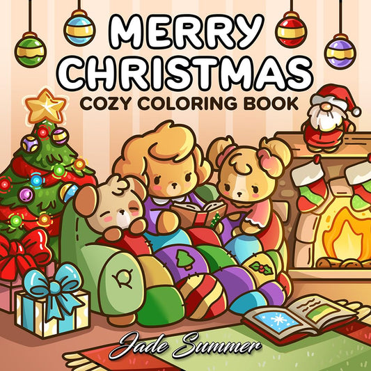 Alcohol Markers Coloring Book : Christmas
