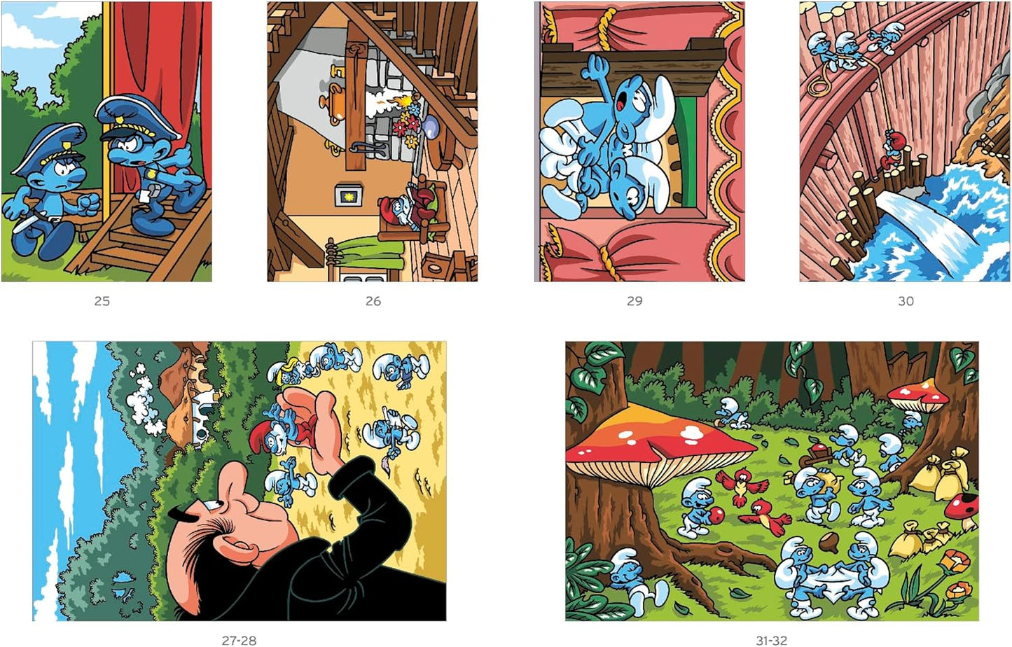 Coloriage Mystery Coloring Books (Smurfs - Tome 2)