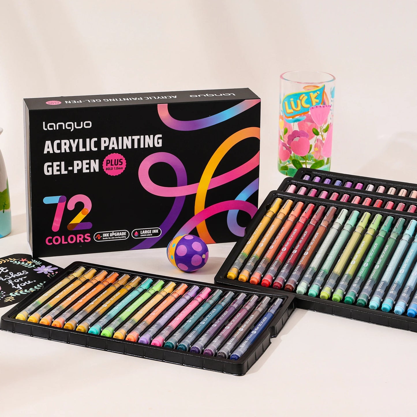 Languo Acrylic Gel Pens (72 Colors)
