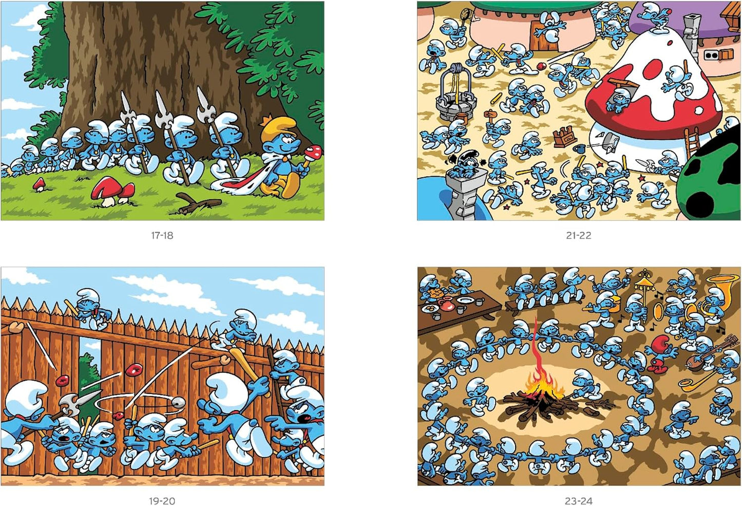 Coloriage Mystery Coloring Books (Smurfs - Tome 2)