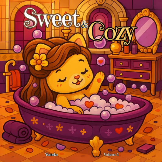 Alcohol Markers Coloring Book
: Sweet & Cozy Vol. 5