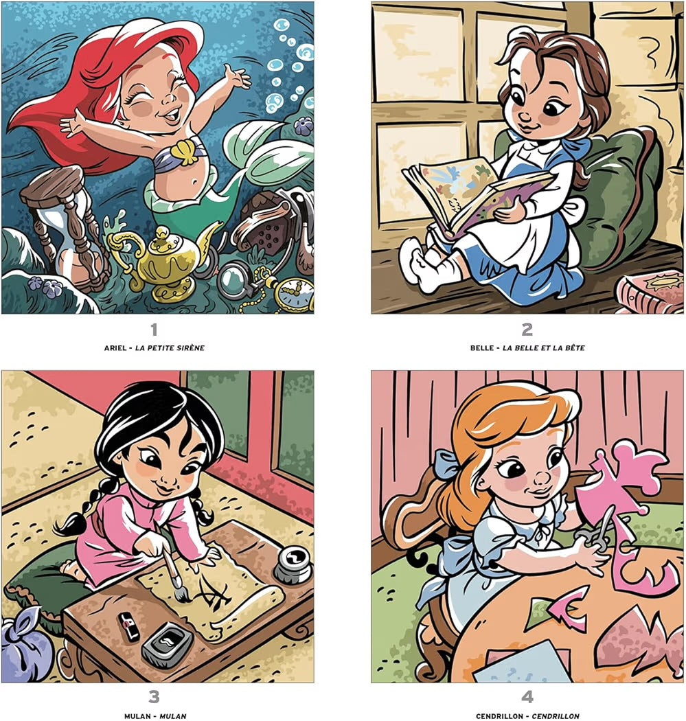 Coloriage Mystery Coloring Books (Petite Poupees)