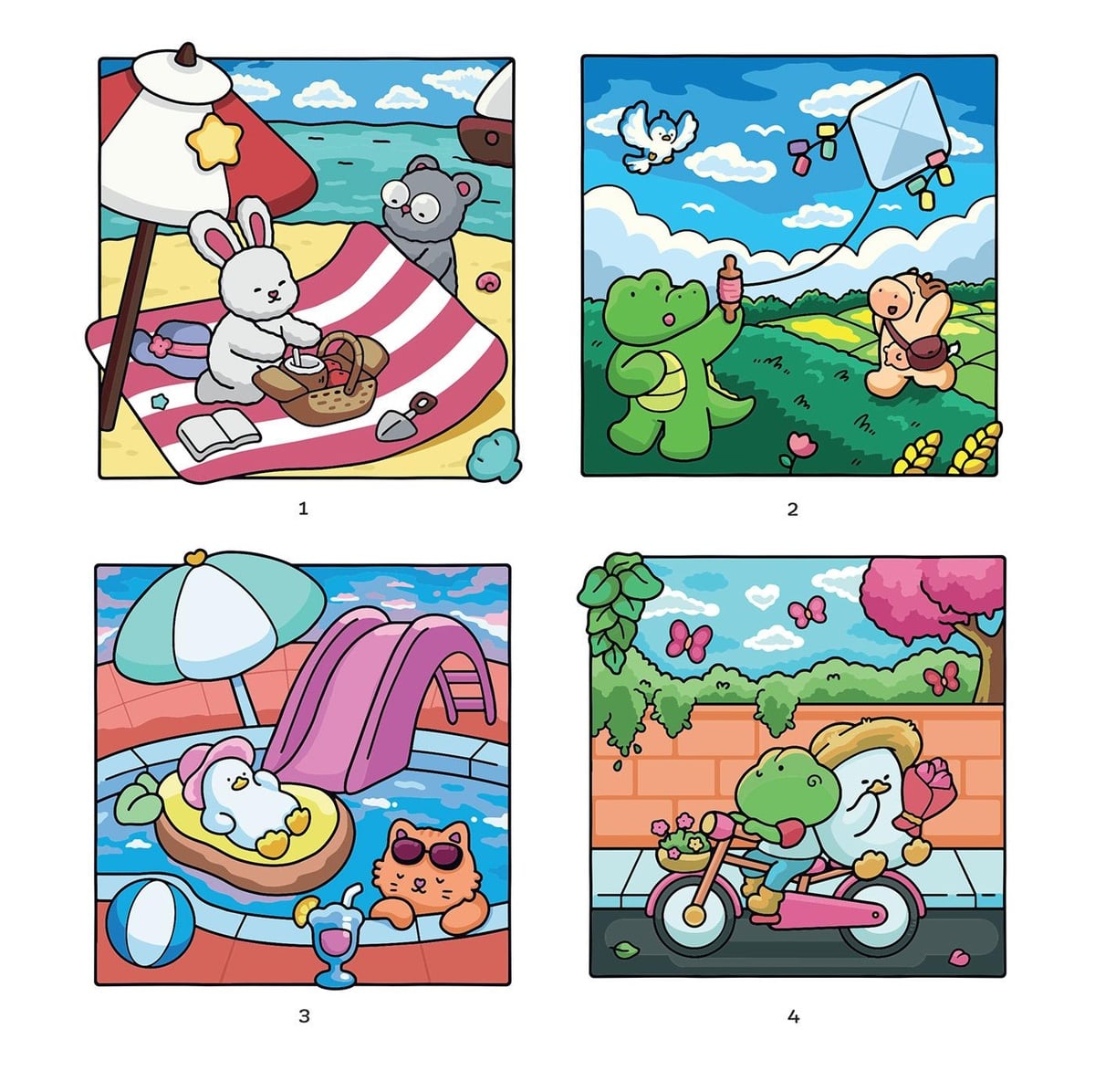 Cozy Colo Coloriage - Coloring By Numbers