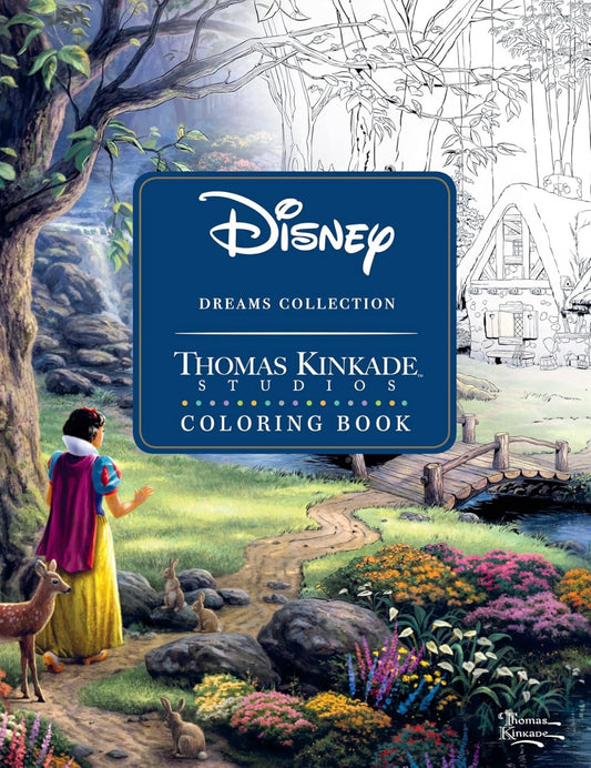 Disney Coloring Book By Thomas Kinkade
