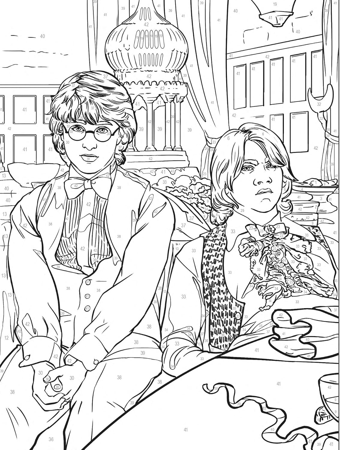 Coloriage Mystery Coloring Books (Harry Potter)