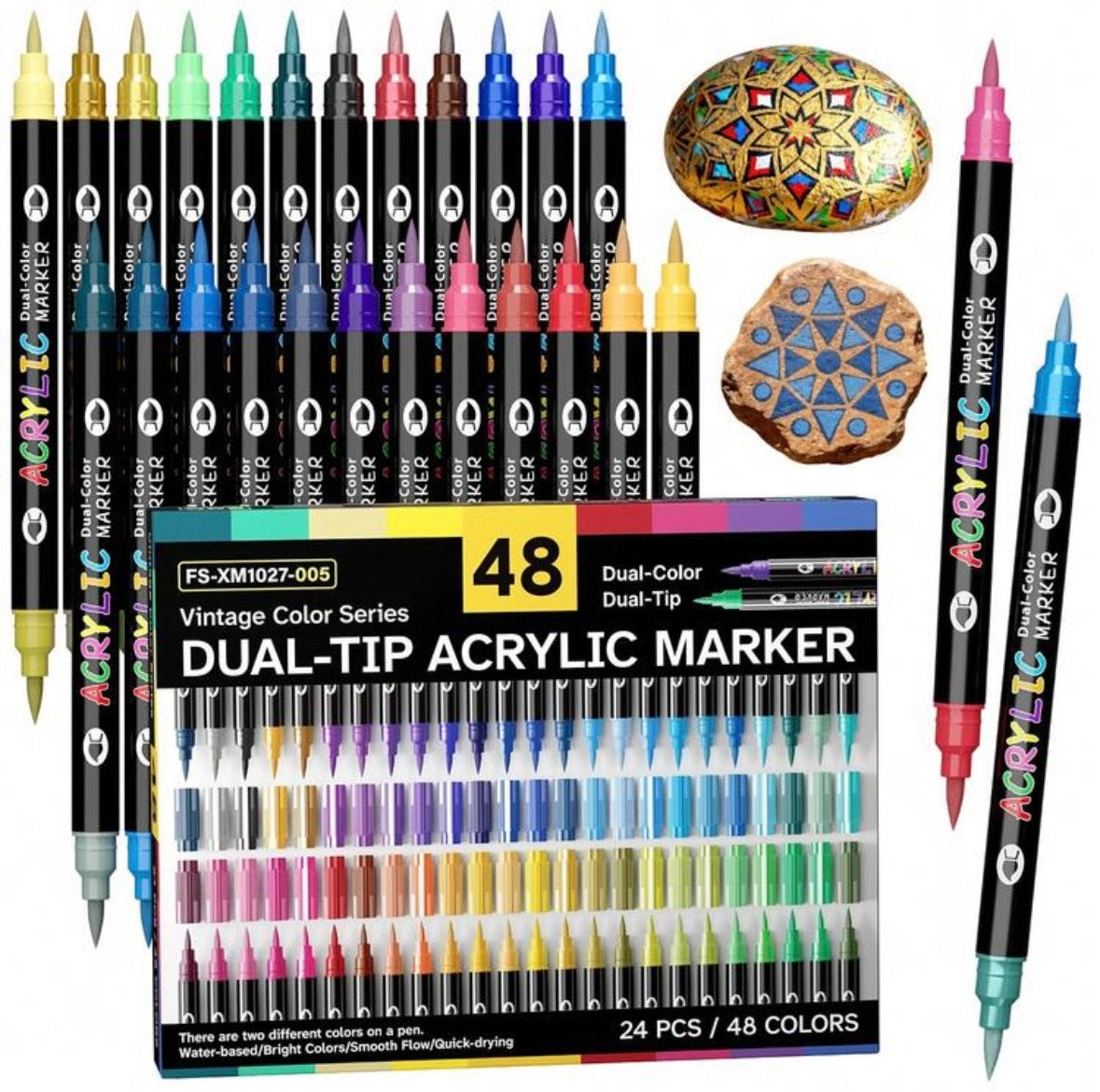 Dual-Tip Acrylic Markers (240 colors)