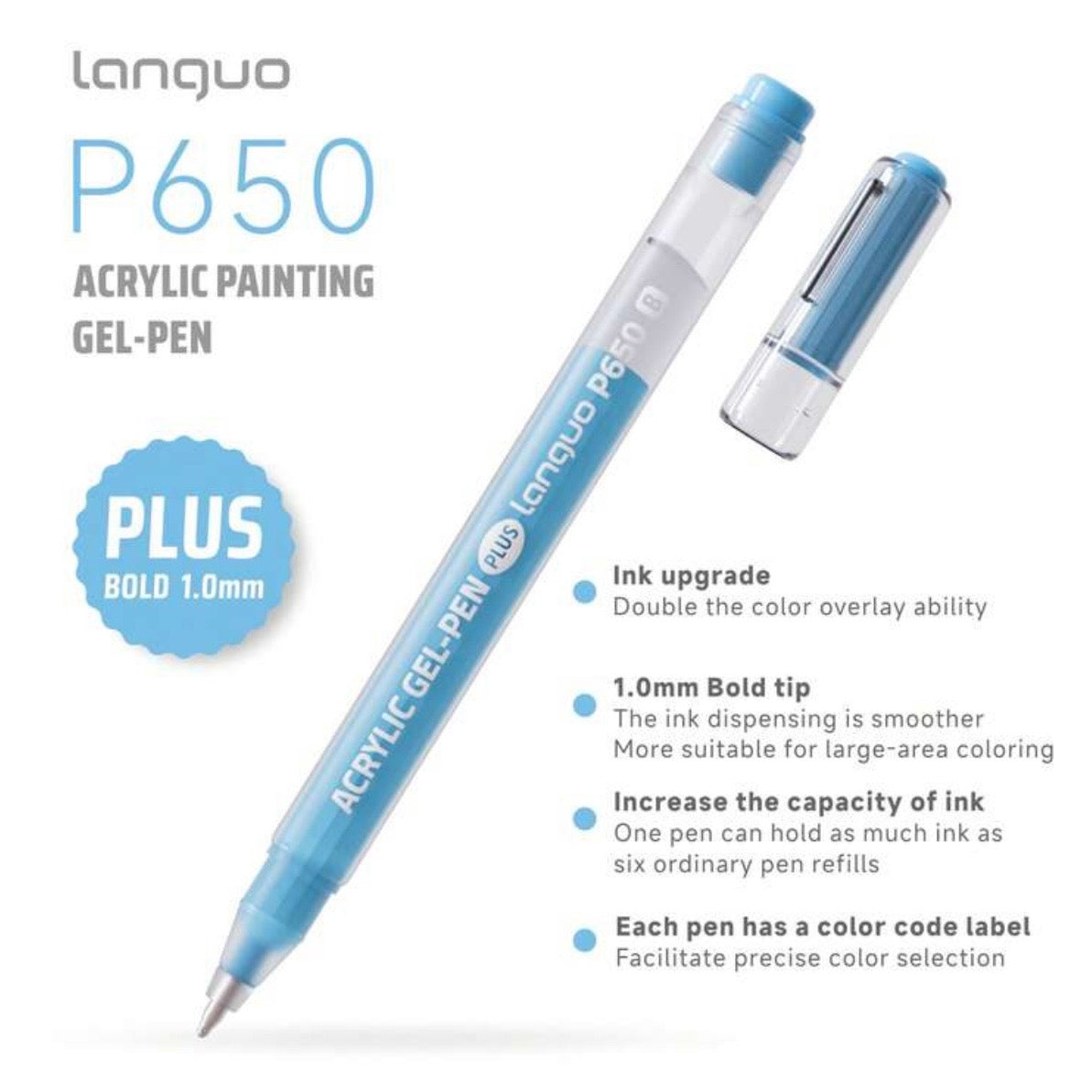 Languo Acrylic Gel Pens (144 Colors)