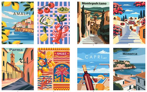 Marveilleux Mystery Coloring Book: Voyages En Mediterranean