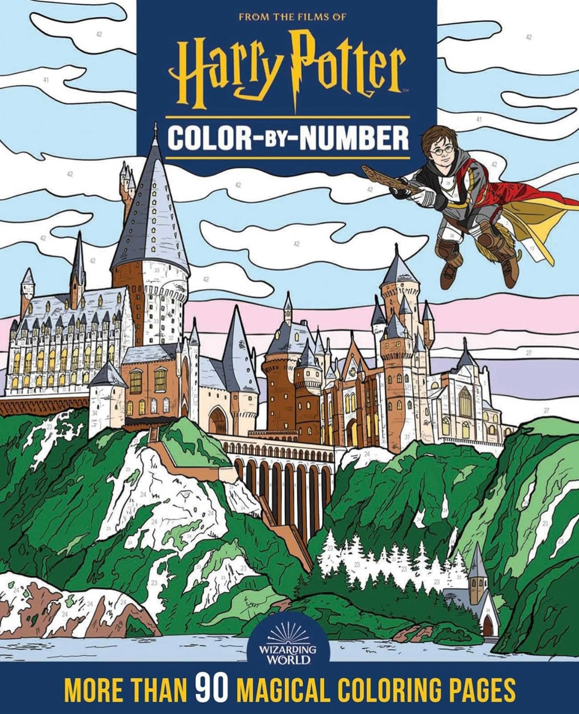 Easy Coloring By Numbers (Harry Potter)