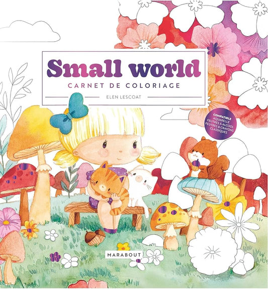 Small world: Carnet de coloriage