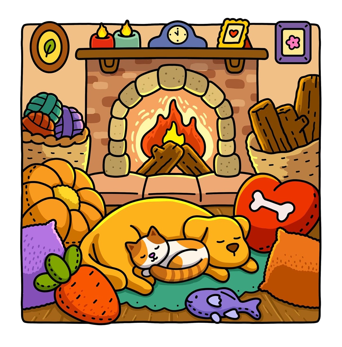 Alcohol Markers Coloring Book : Cat Moments