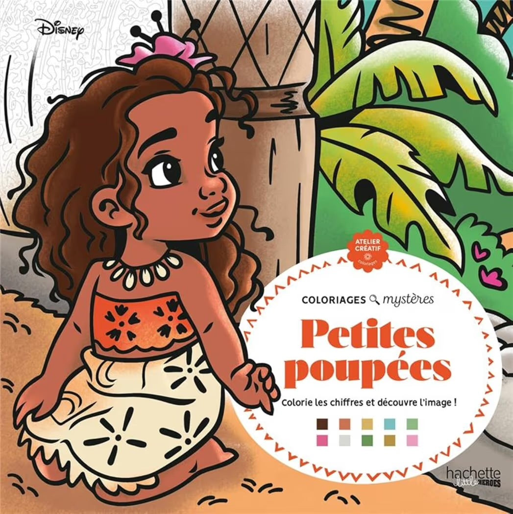 Coloriage Mystery Coloring Books (Petite Poupees)