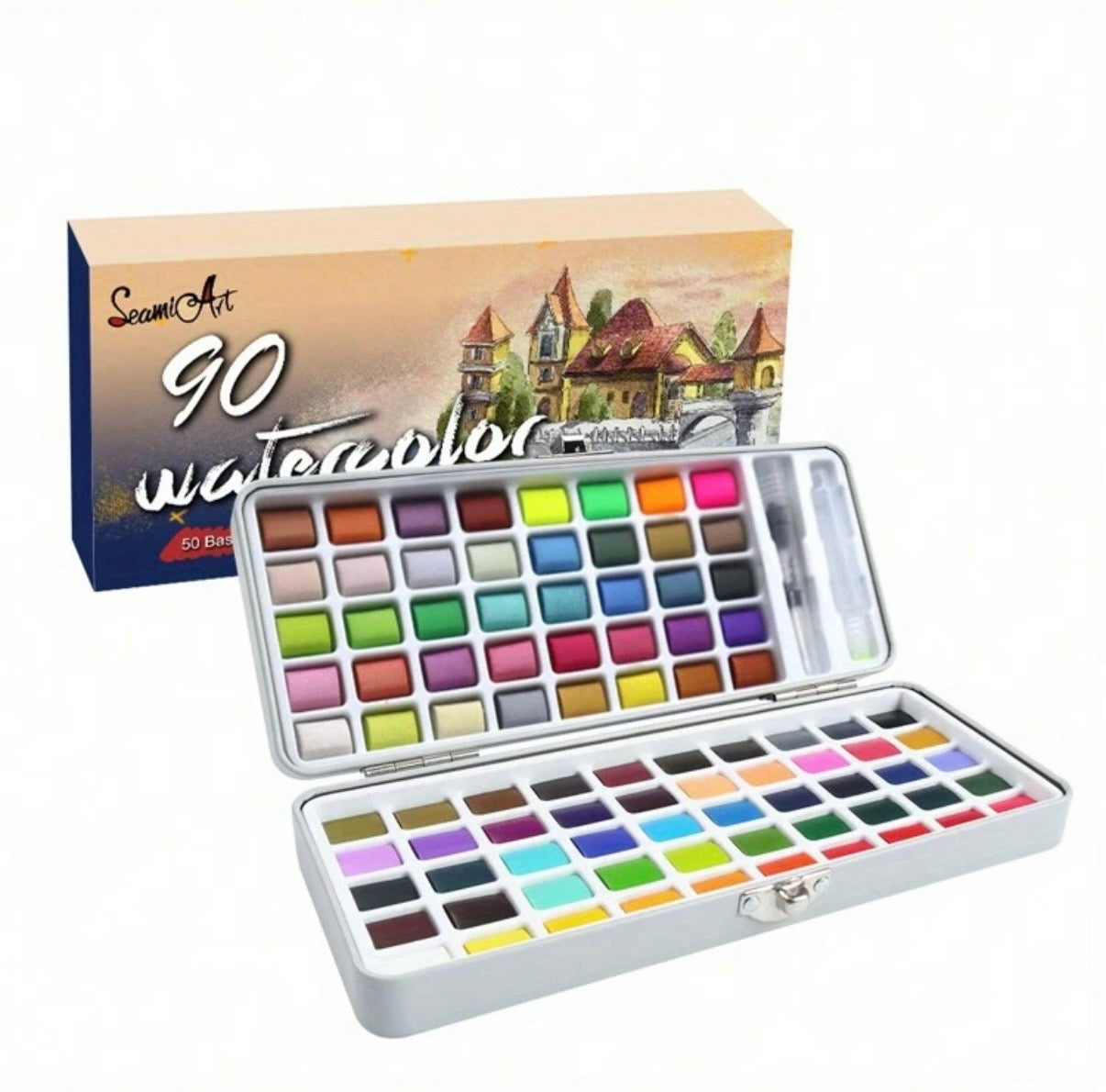 Seamiart Watercolors (90 Standard Colors)