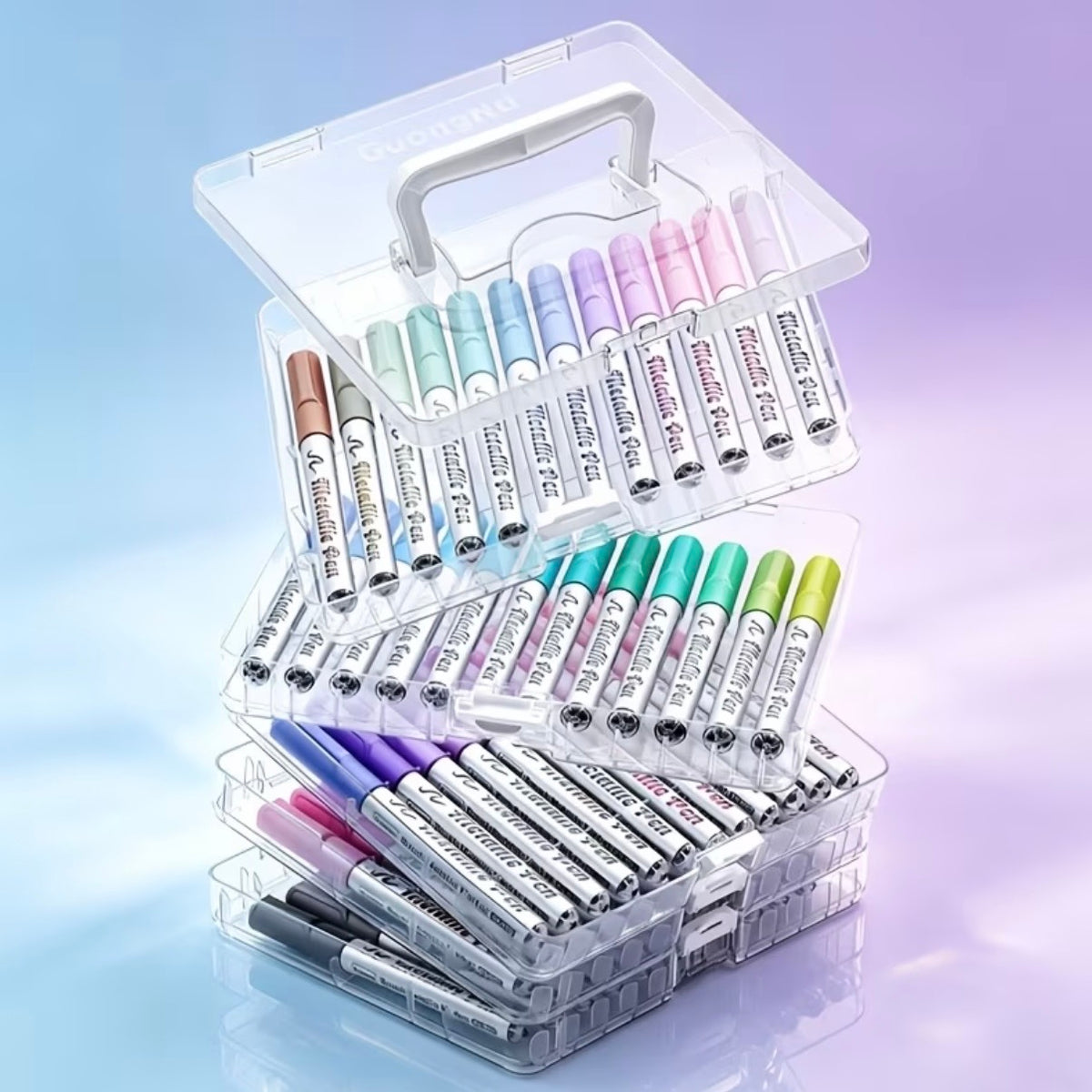 Guangna Metallic Acrylic Markers (48 Colors)
