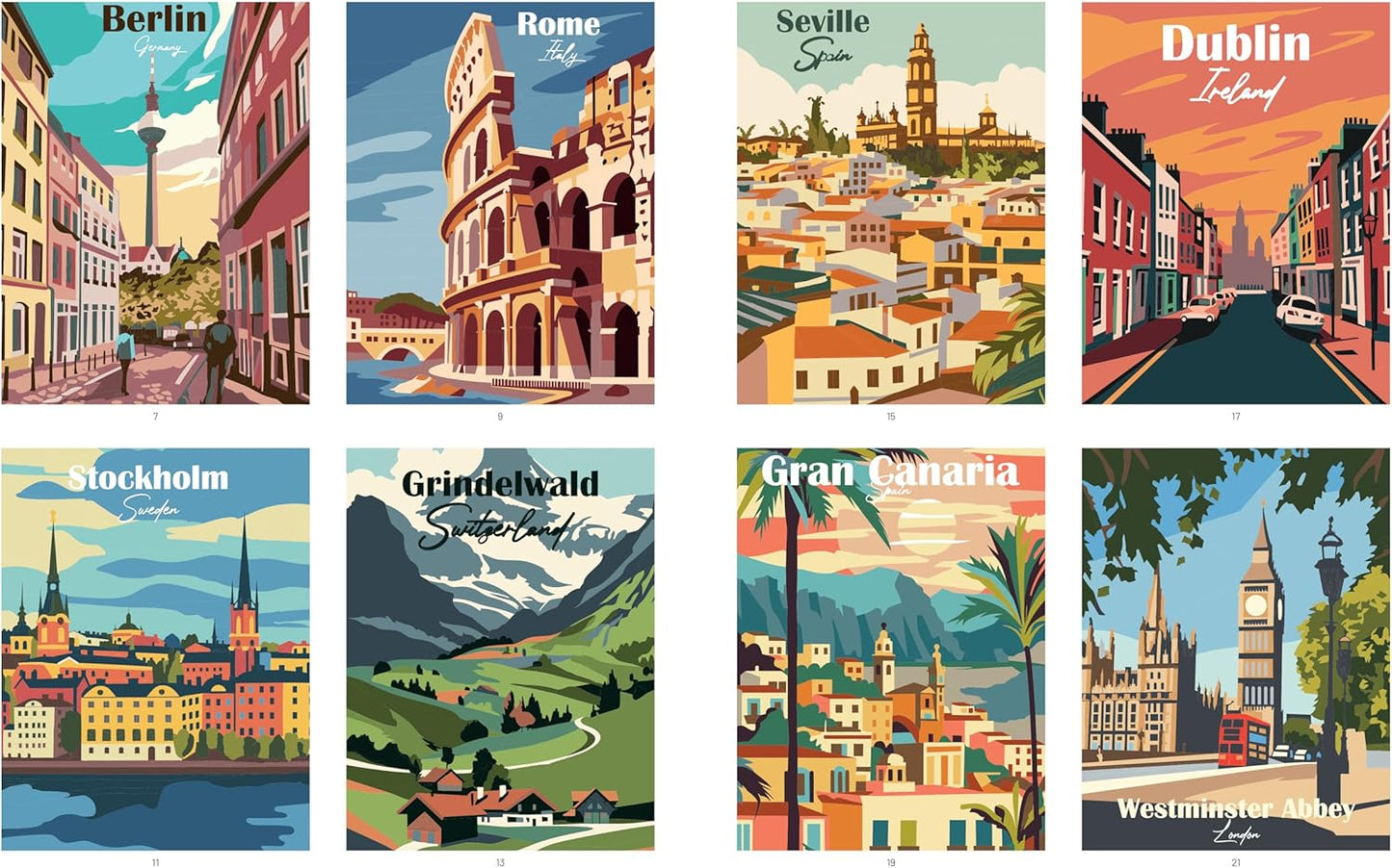 Marveilleux Mystery Coloring Book: Europe Tour