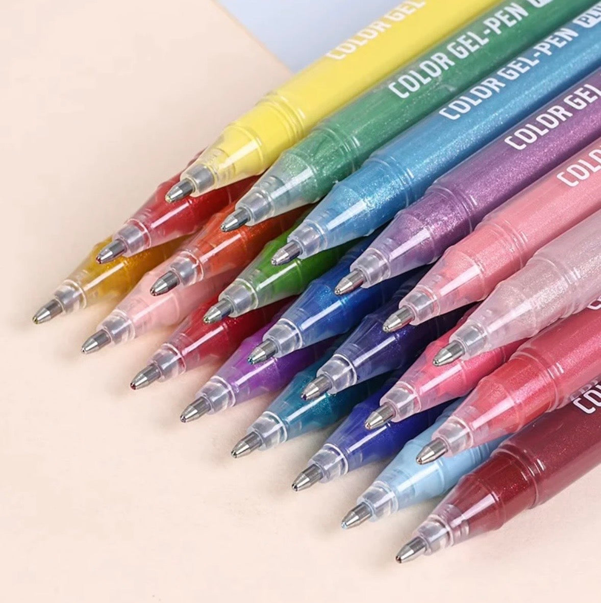 Languo Gel Pens - Shiny Effects (16 colors)