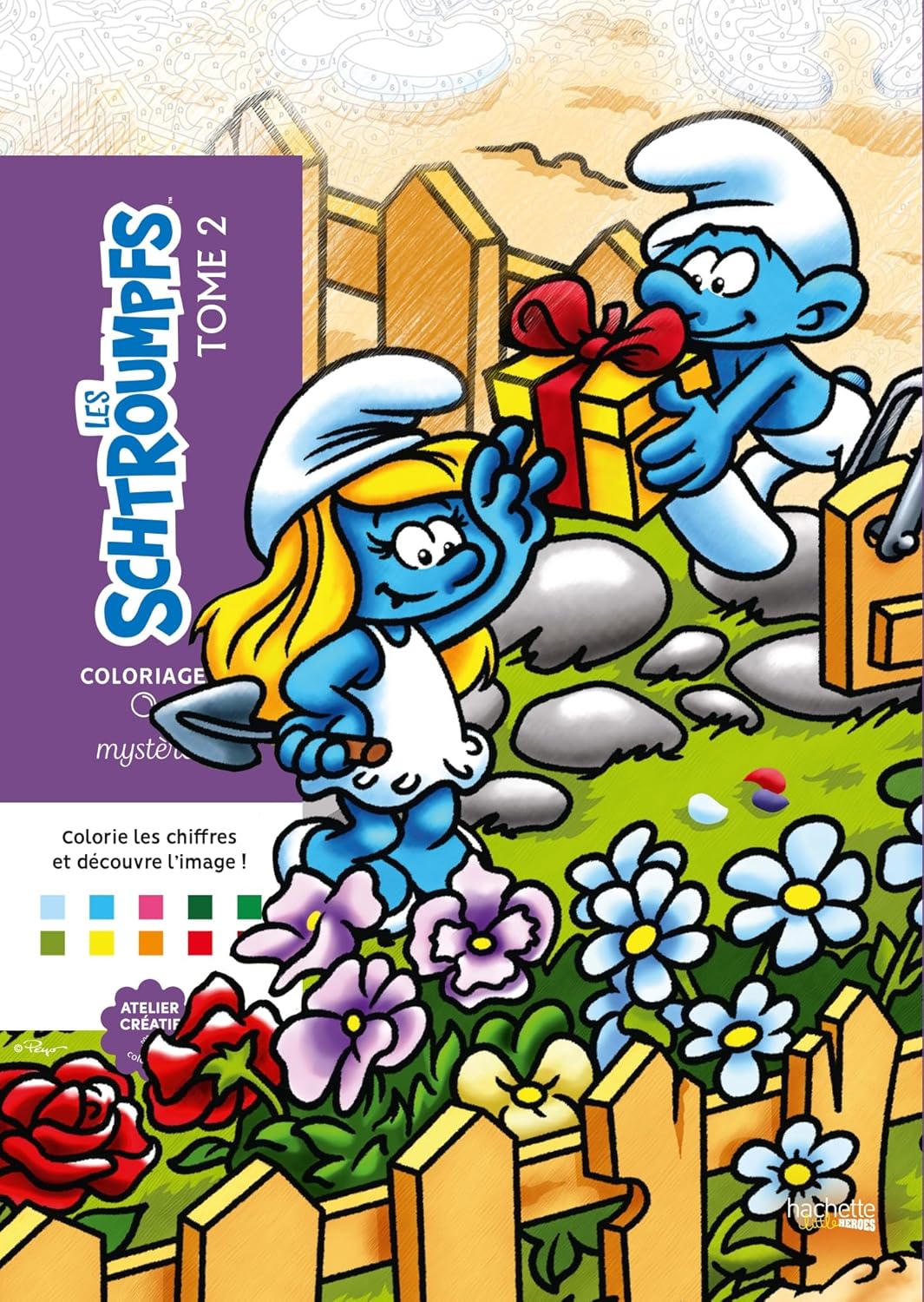 Coloriage Mystery Coloring Books (Smurfs - Tome 2)