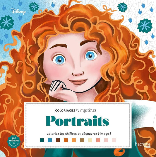 Coloriage Mystery Coloring Books (Portraits)