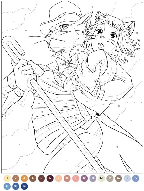 Coloriage Mystery Coloring Books (Ghibli Vol. 2)