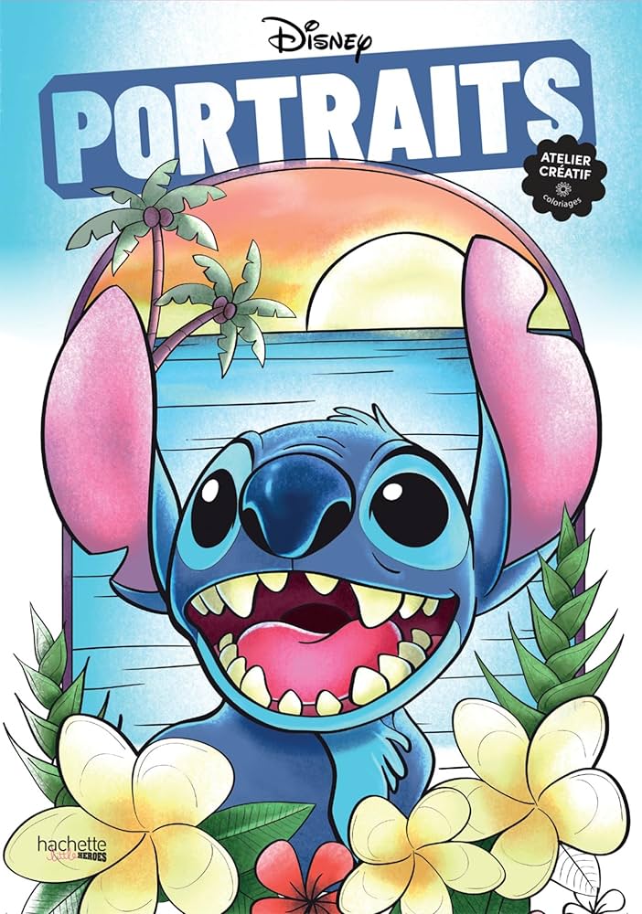 Grand Bloc Mini Coloring Book (Portraits)