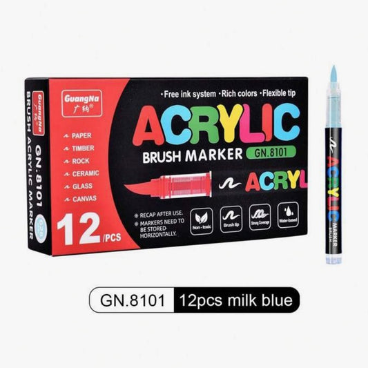 Acrylic Markers (Milk Blue 628)