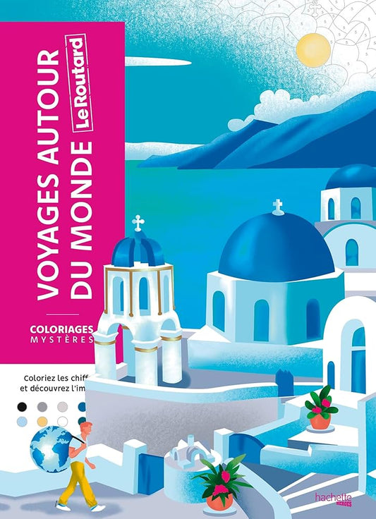 Coloriage Mystery Coloring Books (Travel Around The World)
