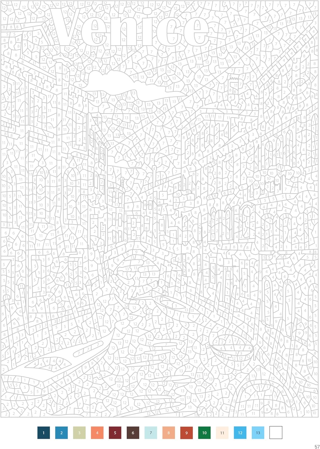 Marveilleux Mystery Coloring Book: Europe Tour