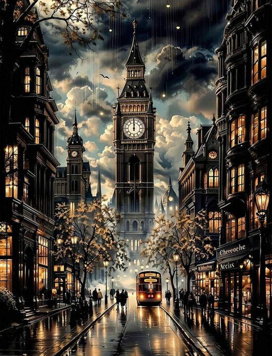 Diamond Painting لوحة تركيب كريستال
