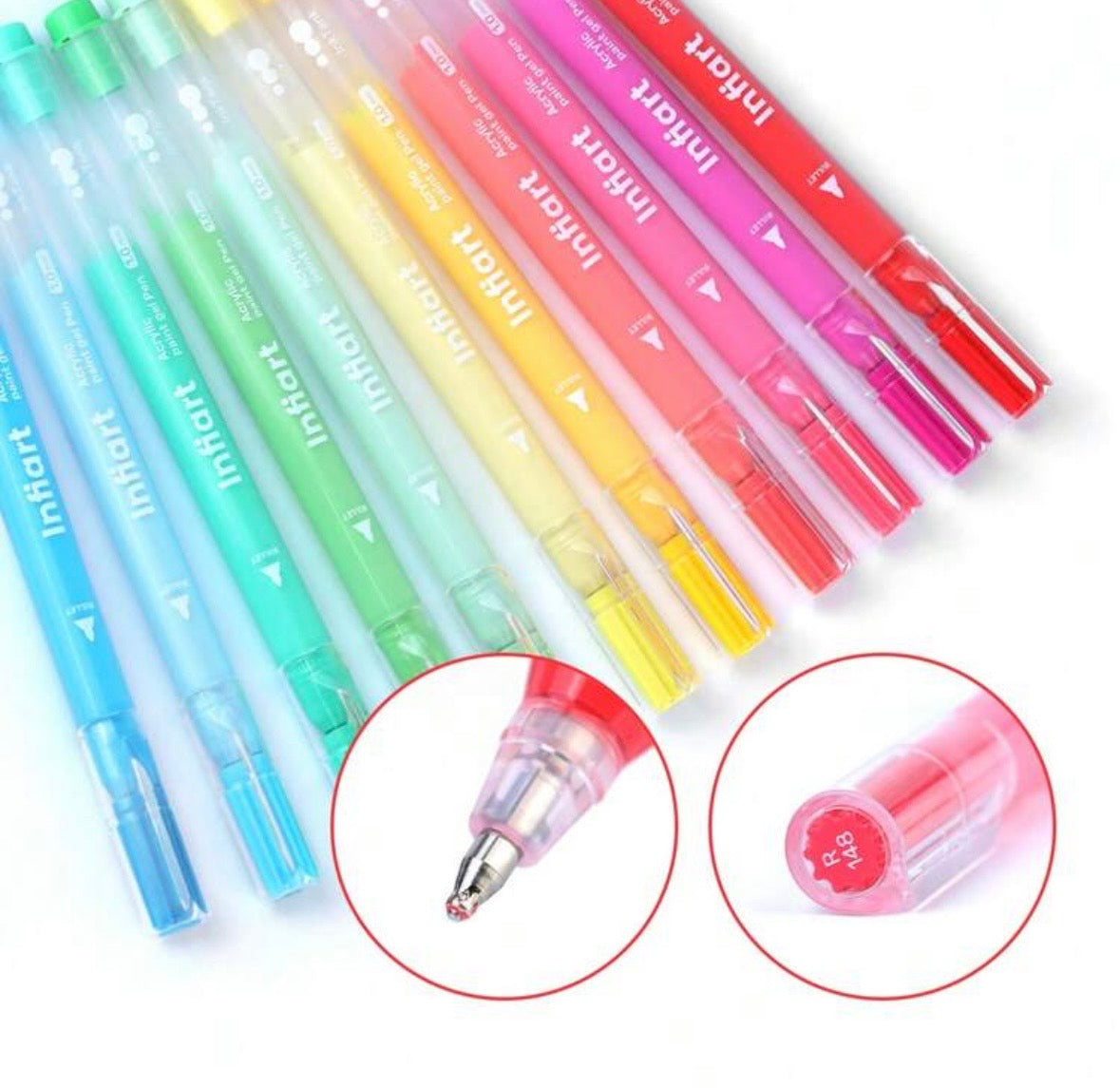 Infiart Acrylic Gel Pens (120 Colors)